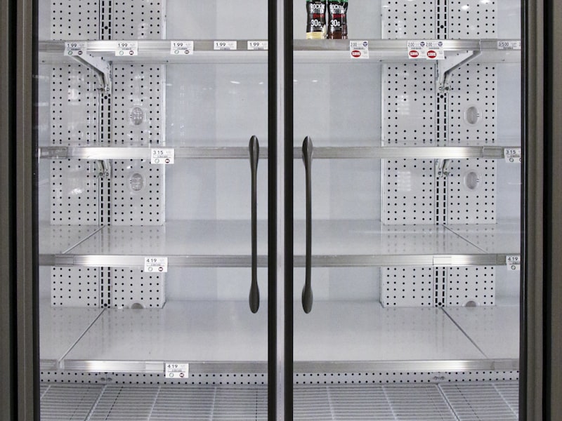 in the fridge