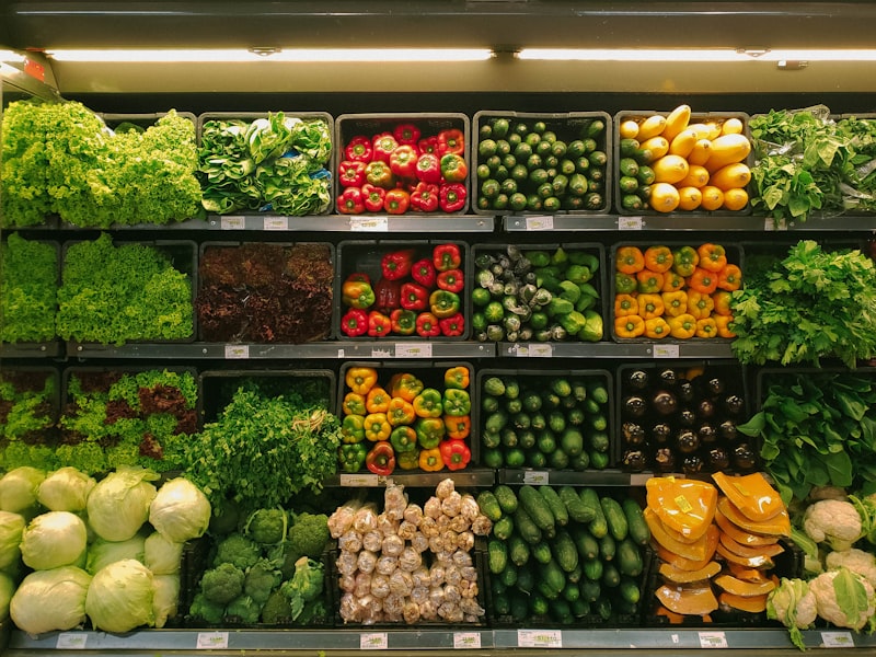at the supermarket
