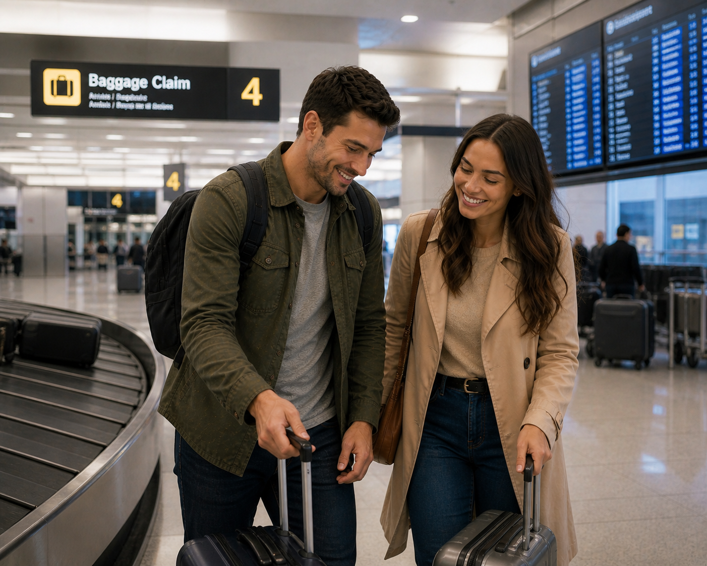 retrait des bagages