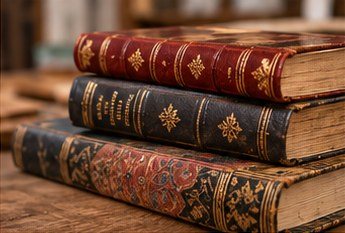 De vieux livres restaurés