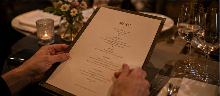 Une liste sur la table